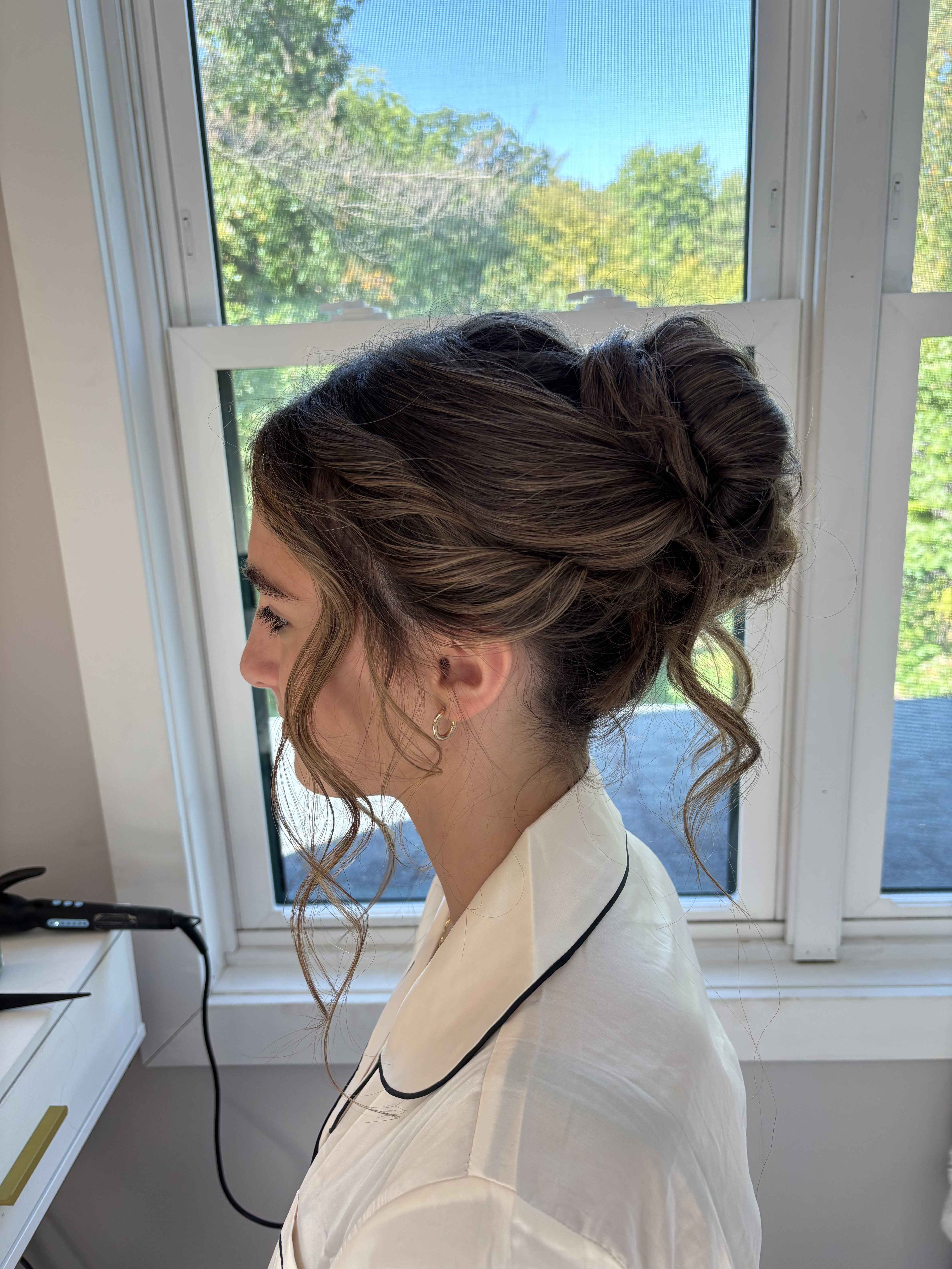 Bridal hairstyle by Rickey Case