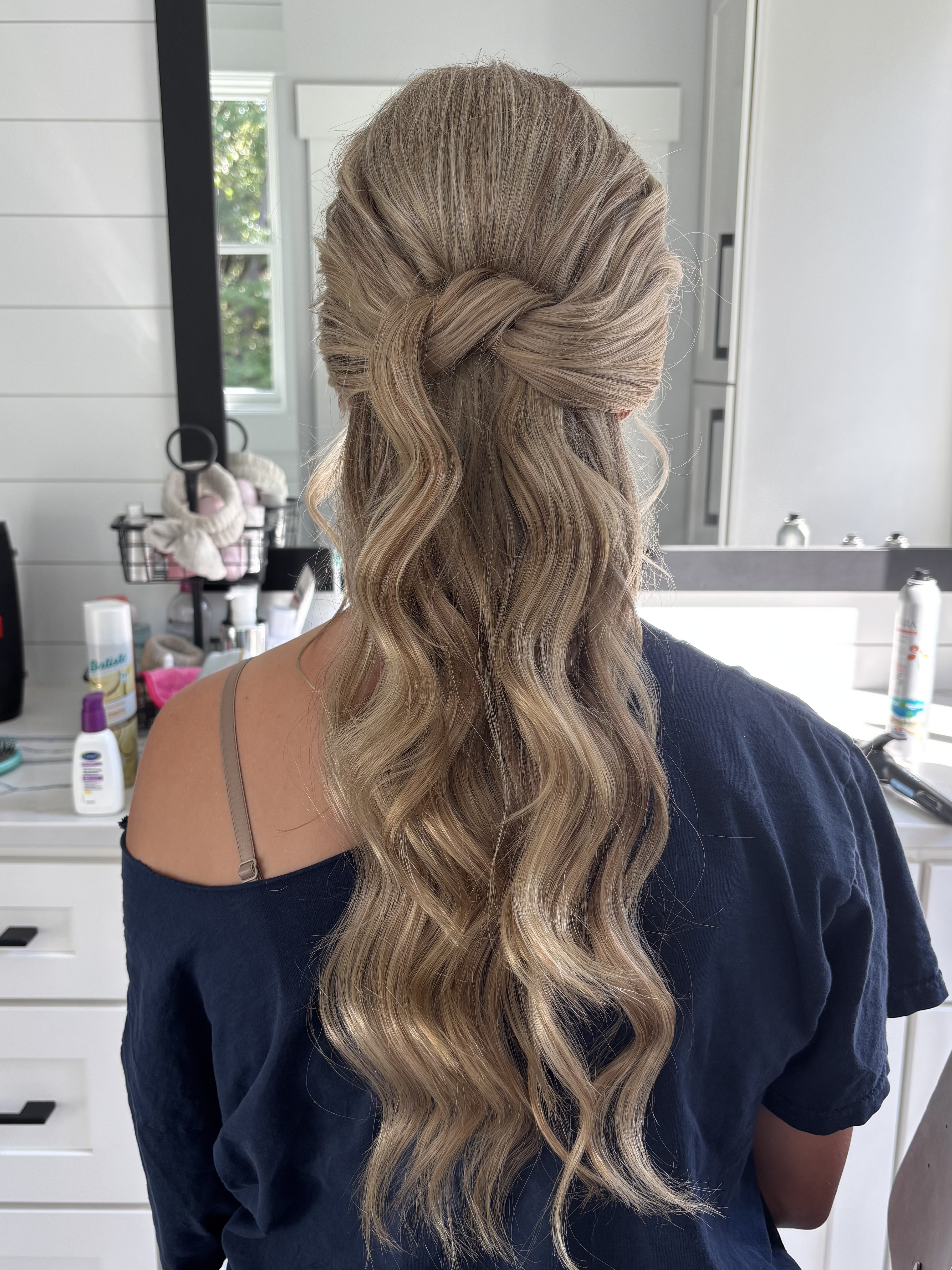Elegant wedding updo by Rickey Case